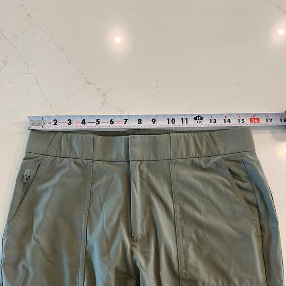 Athleta Tribeca Utility Crop Straight Pants Green Size‎ 6 - Picture 8 of 11